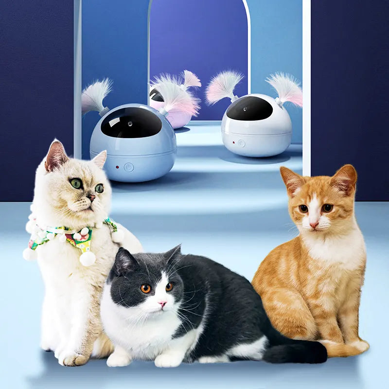 Jucarie Pisica, Jucarie interactiva pentru pisici, Jucarie Cu Laser Miscator